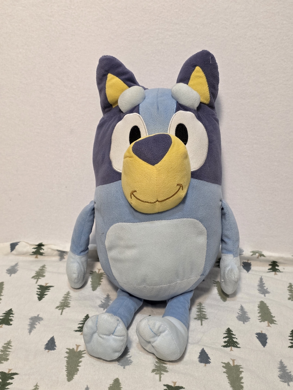 Bluey Plush Stuffed Animal Large Soft Plush Toy Cartoon TV Show Blue Dog Kids